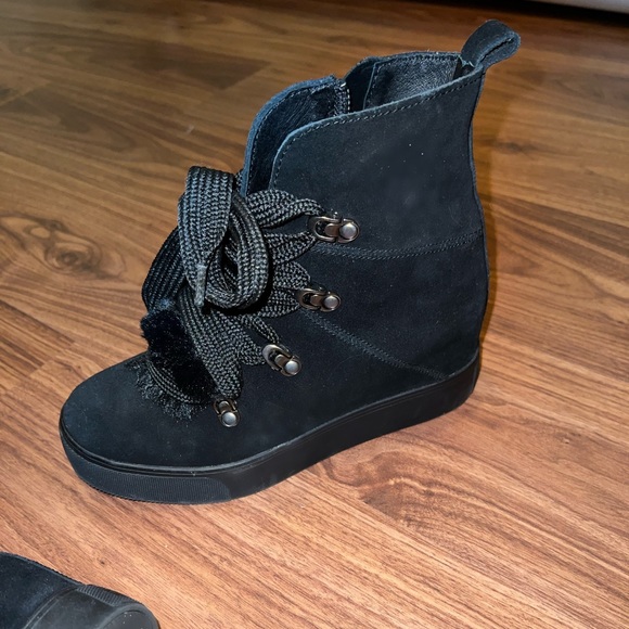 JSLIDES WINTER BOOTIES BLACK WITH FUR - Picture 8 of 8